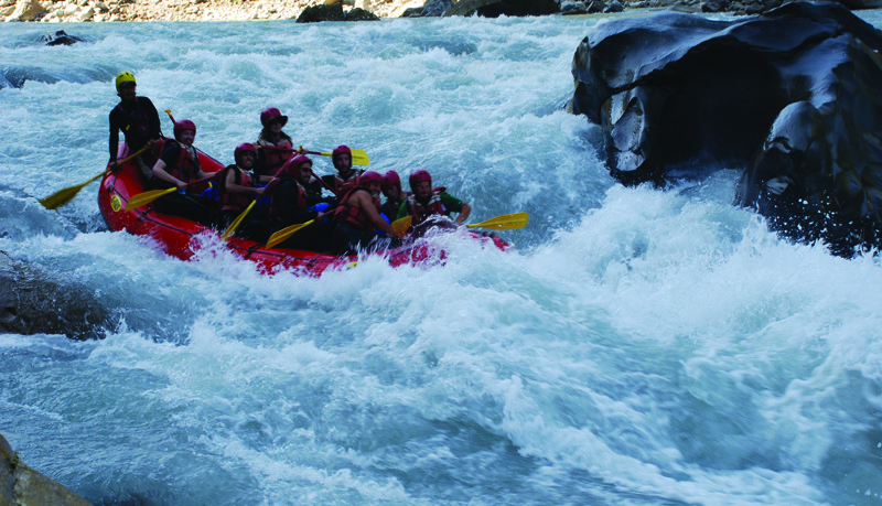 rafting